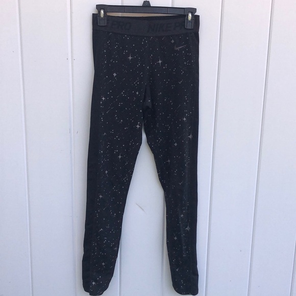 Nike Pants - Nike pro star leggings training leggings workout pants gym leggings small unique
